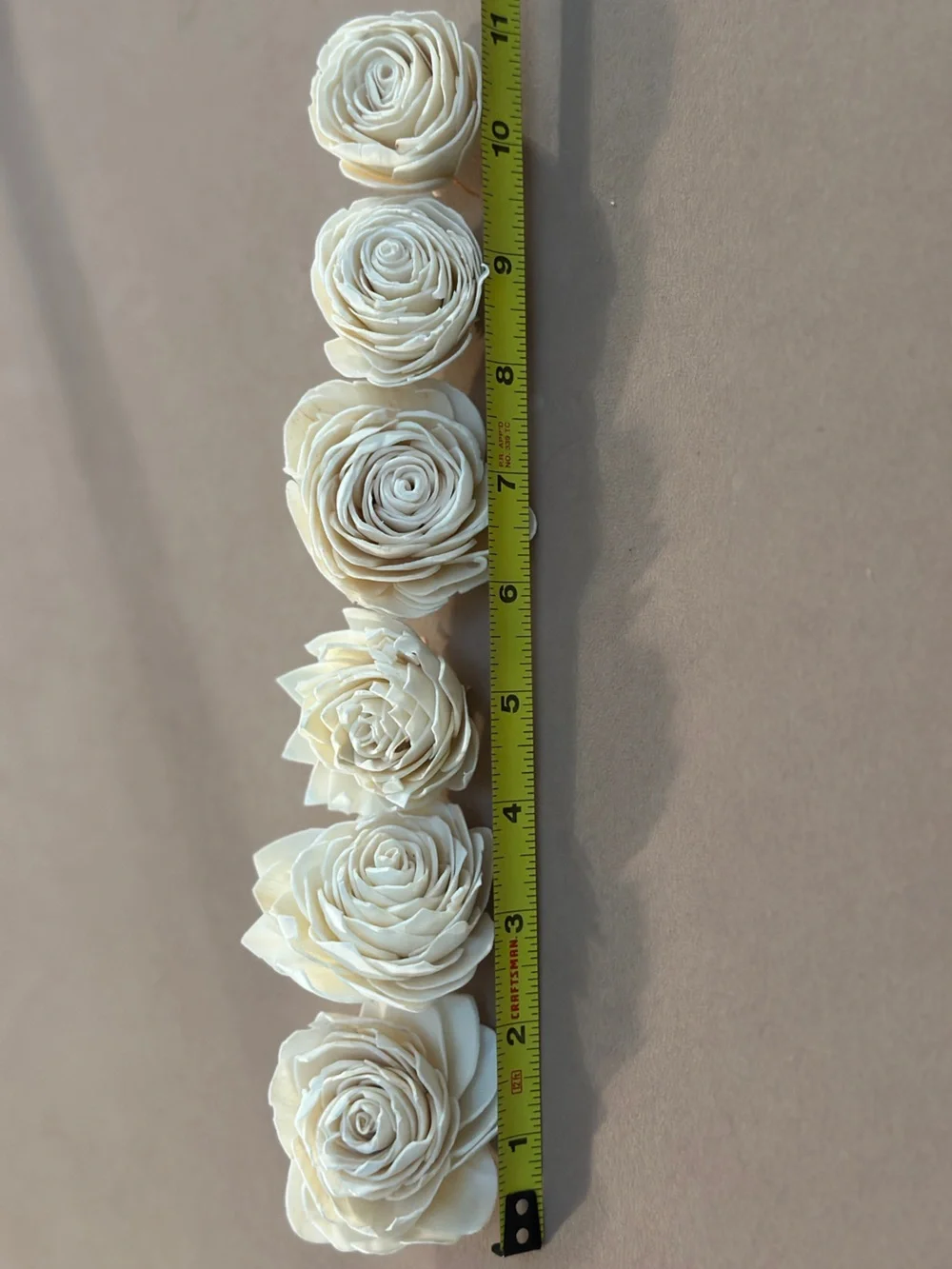 Wood Sola Flowers - bag of 25 for weddings crafts SECONDS IMPERFECT READ DESCRIP